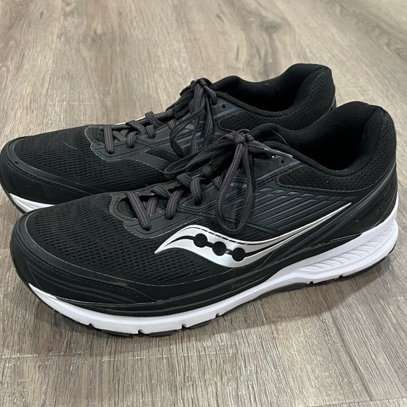 SAUCONY Women’s Size 10.5 Echelon 8 Support Frame FormFit Black Running Shoe - Picture 7 of 11
